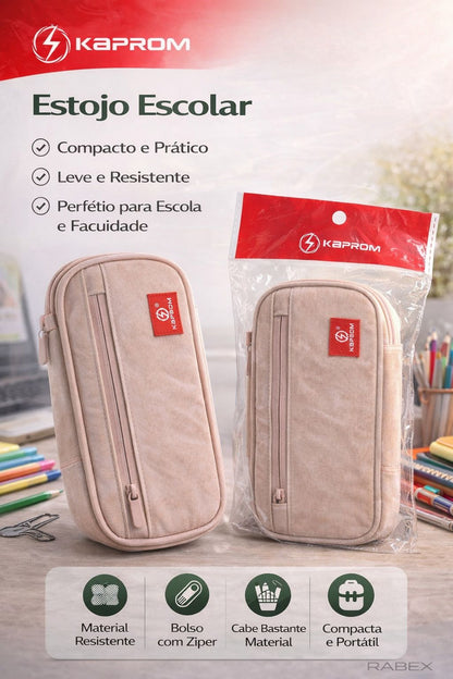 Estojo Escolar Kapbom Rabex