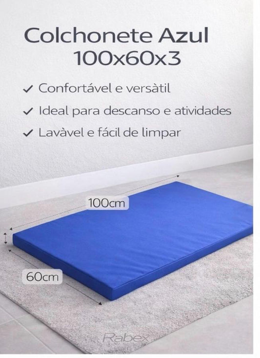 Colchonete Azul 100x60x3