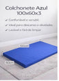 Colchonete Azul 100x60x3