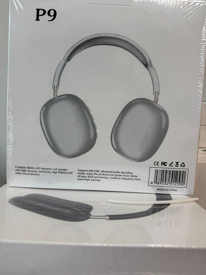 Fone de Ouvido Bluetooth P9 Sem Fio Headphone com Microfone