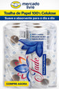 Papel Toalha Bobina  Alto corte Celulose 3kg Jade FD 8 rolos