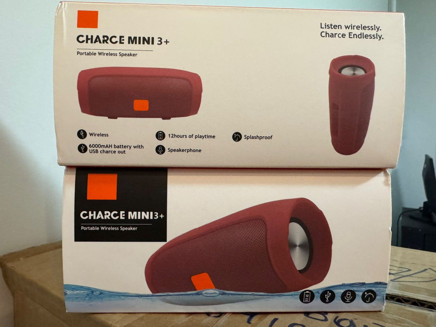 Caixa de som Mini Charge 3+  Box Bluetooth Potente
