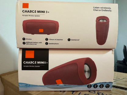 Caixa de som Mini Charge 3+  Box Bluetooth Potente