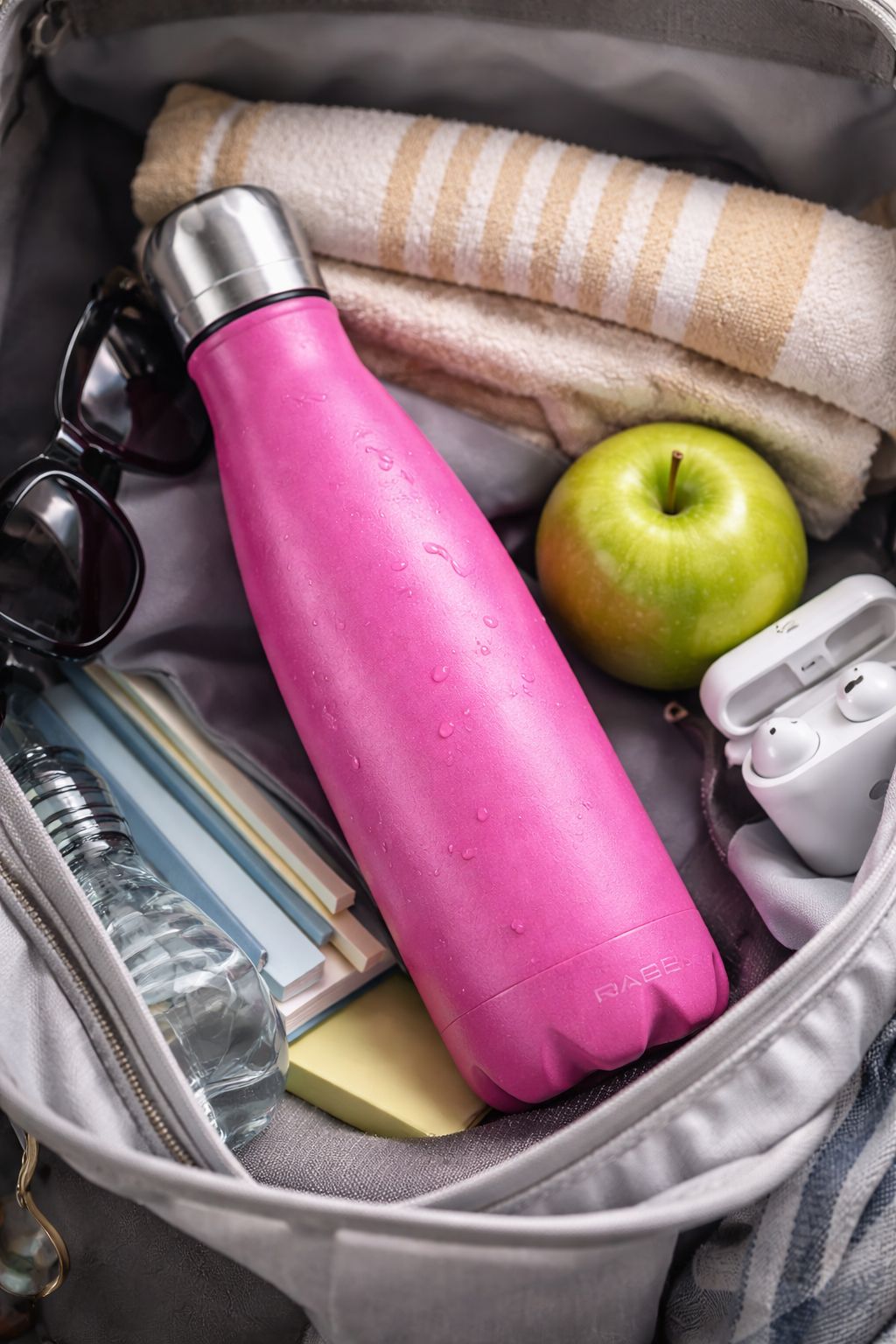 Garrafa Térmica quente e frio Rosa 500ml